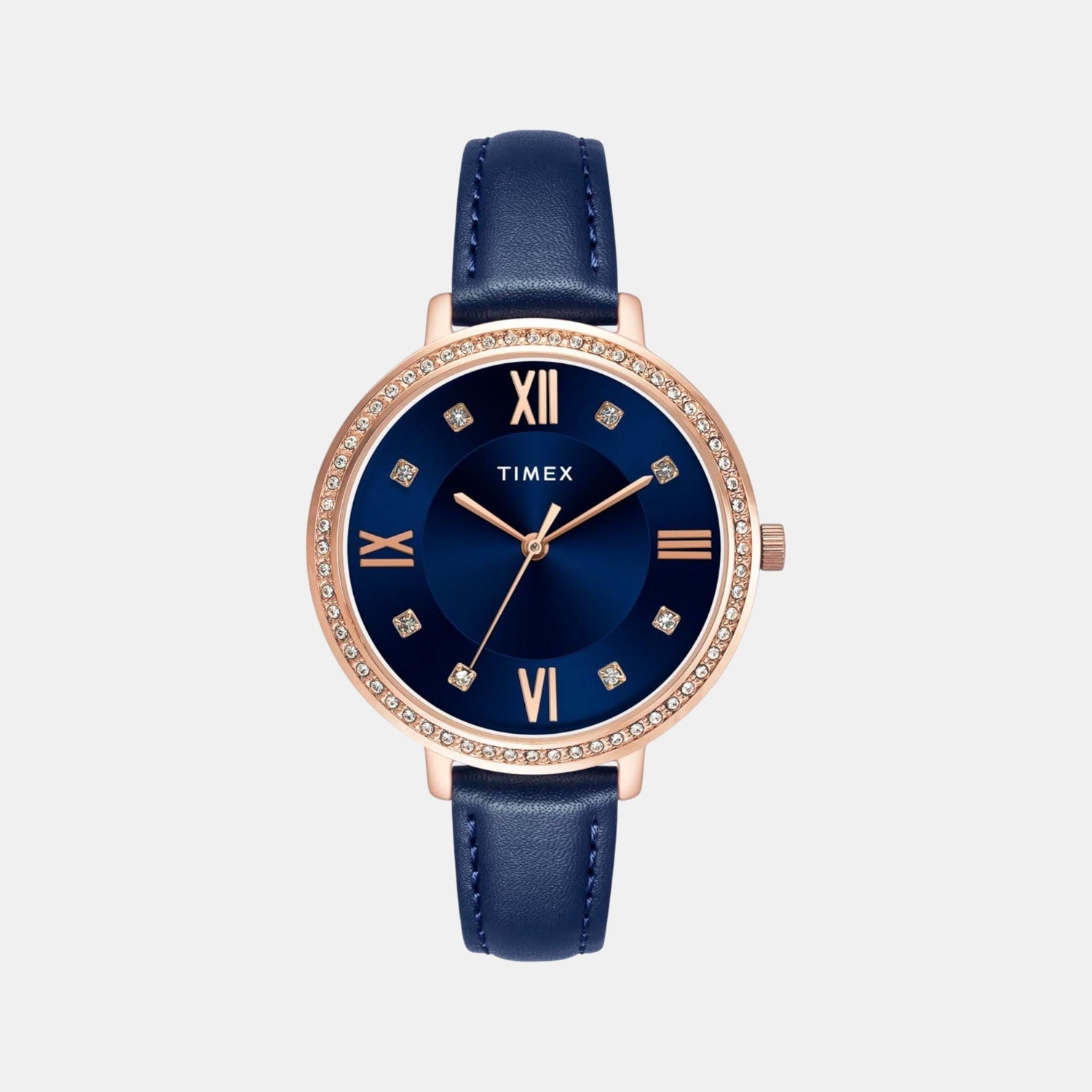Timex Trendline Women Quartz Dial Analog Leather Watch Twel14712