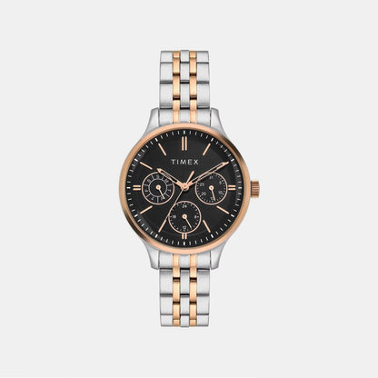 Timex Trendline Women Quartz Dial Multi-Function Stainless Steel Watch Twel14837