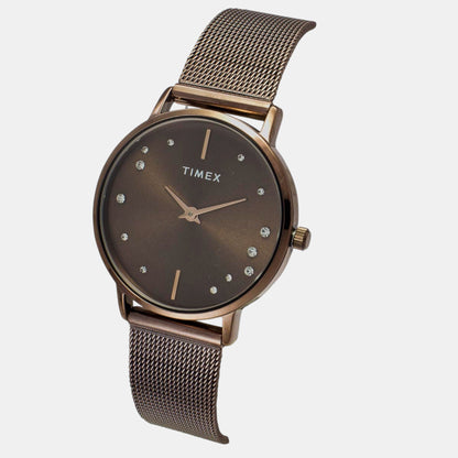 Timex Trendline Women Quartz Dial Analog Stainless Steel Watch Twel15619