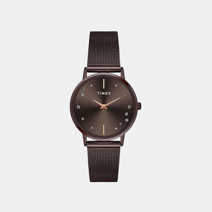 Timex Trendline Women Quartz Dial Analog Stainless Steel Watch Twel15619