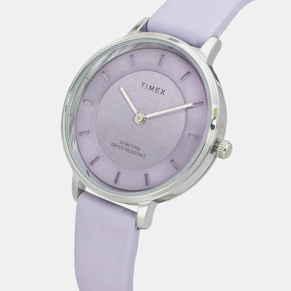 Timex Trendline Women Quartz Dial Analog Leather Watch Twel15820