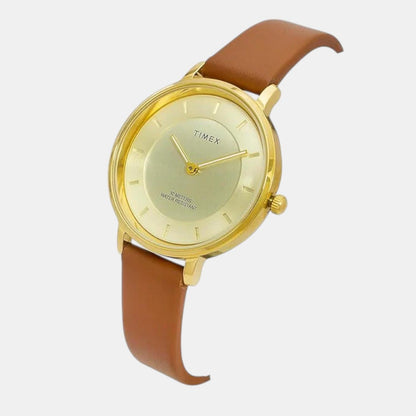 Timex Trendline Women Quartz Dial Analog Leather Watch Twel15822