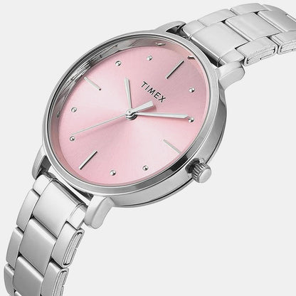 Timex Trendline Women Quartz Dial Analog Stainless Steel Watch Twel15824