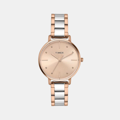Timex Trendline Women Quartz Dial Analog Stainless Steel Watch Twel15826