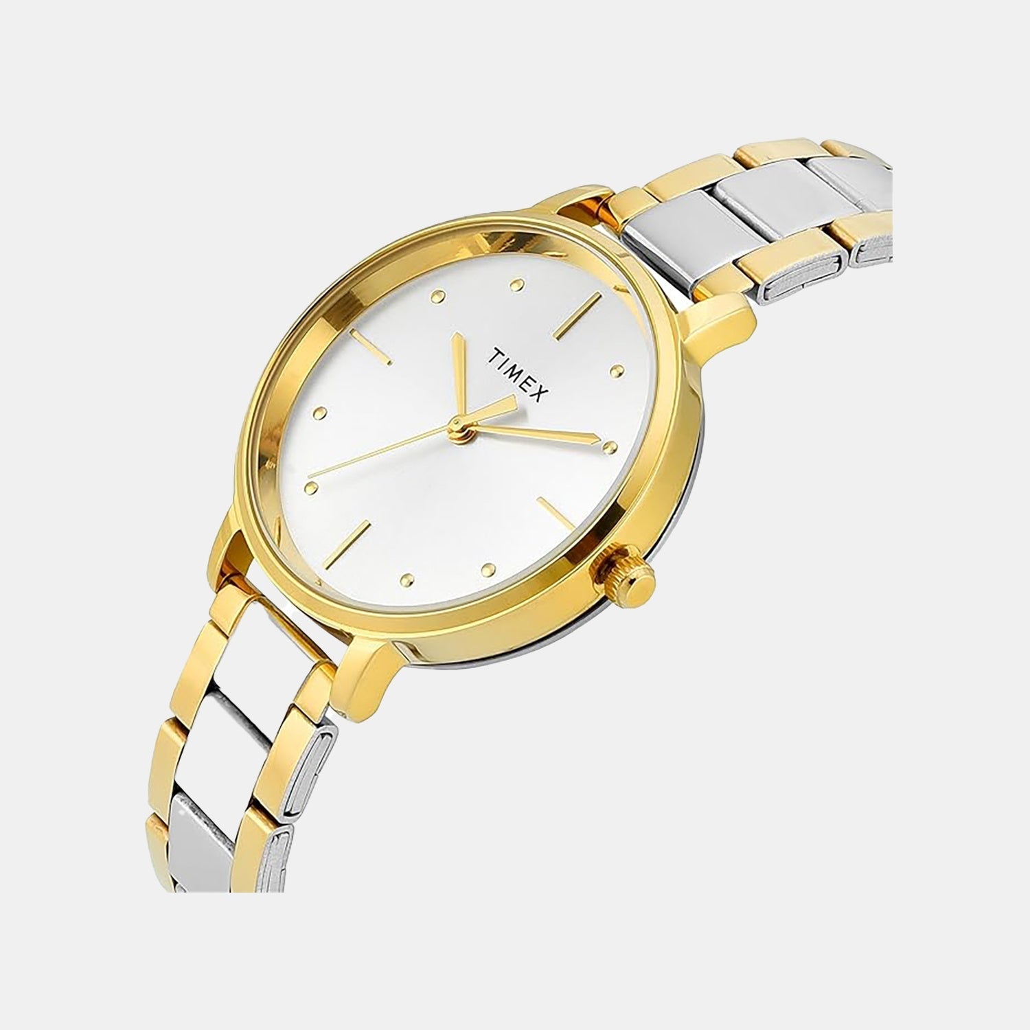 Timex Trendline Women Quartz Dial Analog Stainless Steel Watch Twel15828