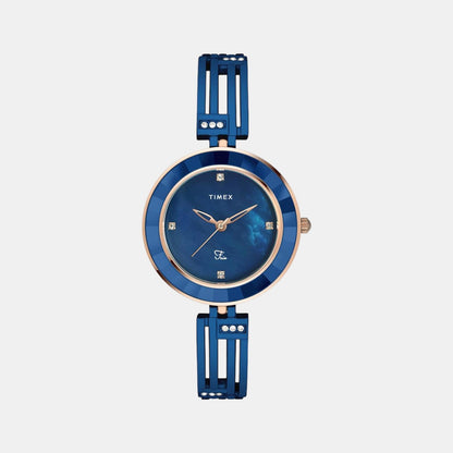 Timex Fria Women Quartz Dial Analog Brass Watch Twel16203