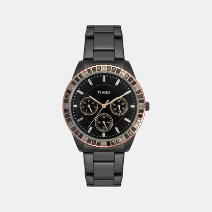 Timex E Class Women Quartz Dial Chronograph Stainless Steel Watch Twel16803