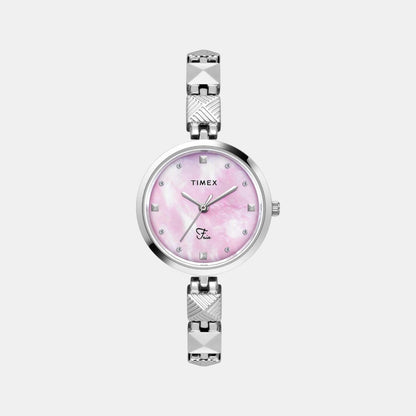 Timex Fria Women Quartz Dial Analog Brass Watch Twel18307