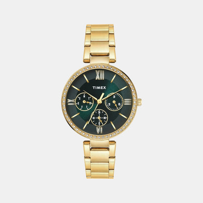 Timex Trendline Women Quartz Dial Multi-Function Stainless Steel Watch Twel18708