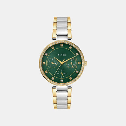 Timex Trendline Women Quartz Dial Analog Stainless Steel Watch Twel18710