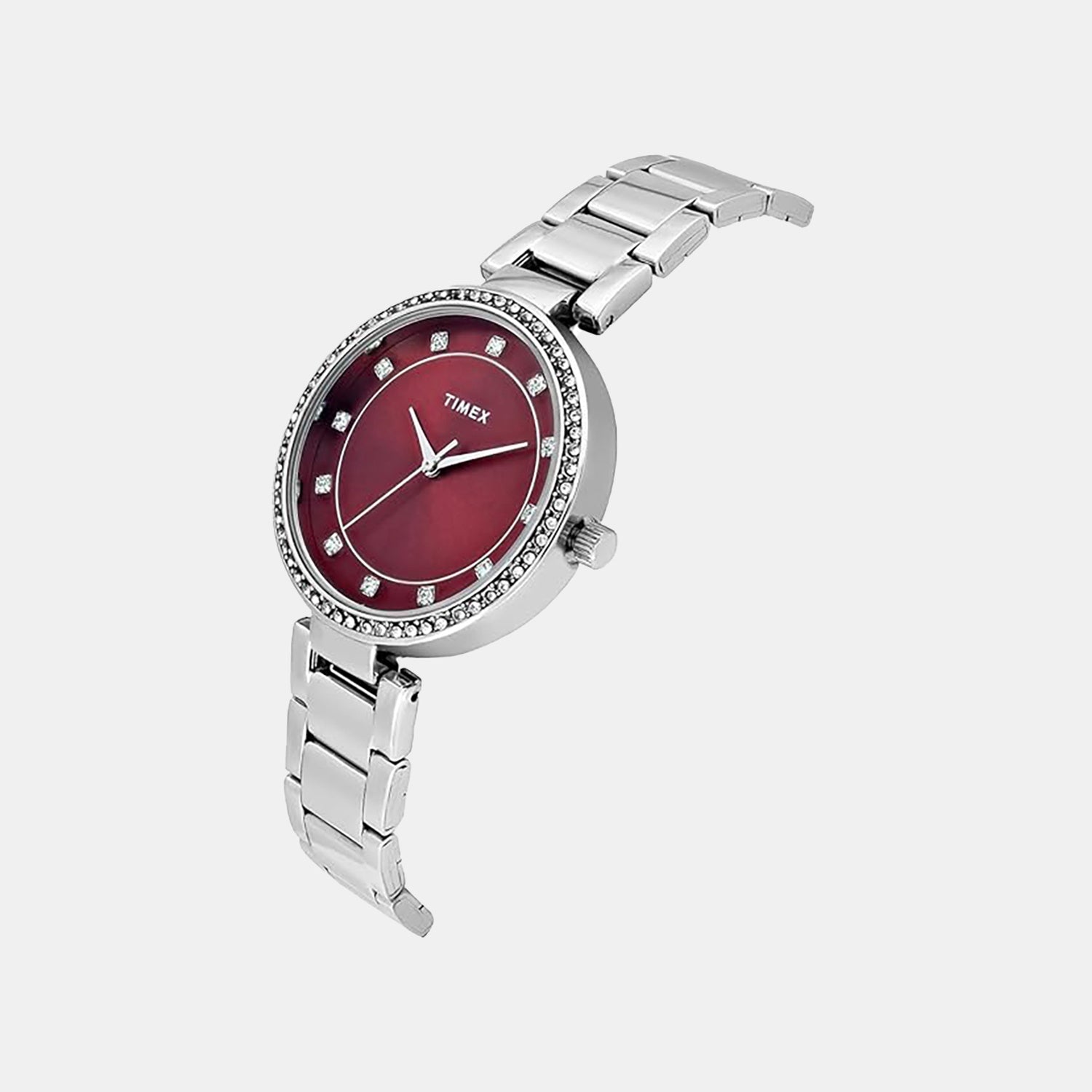 Timex Trendline Women Quartz Dial Analog Stainless Steel Watch Twel18712
