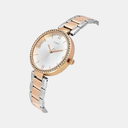 Timex Trendline Women Quartz Dial Analog Stainless Steel Watch Twel18714