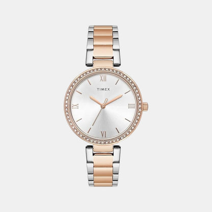 Timex Trendline Women Quartz Dial Analog Stainless Steel Watch Twel18714