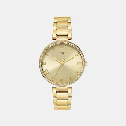 Timex Trendline Women Quartz Dial Analog Stainless Steel Watch Twel18715
