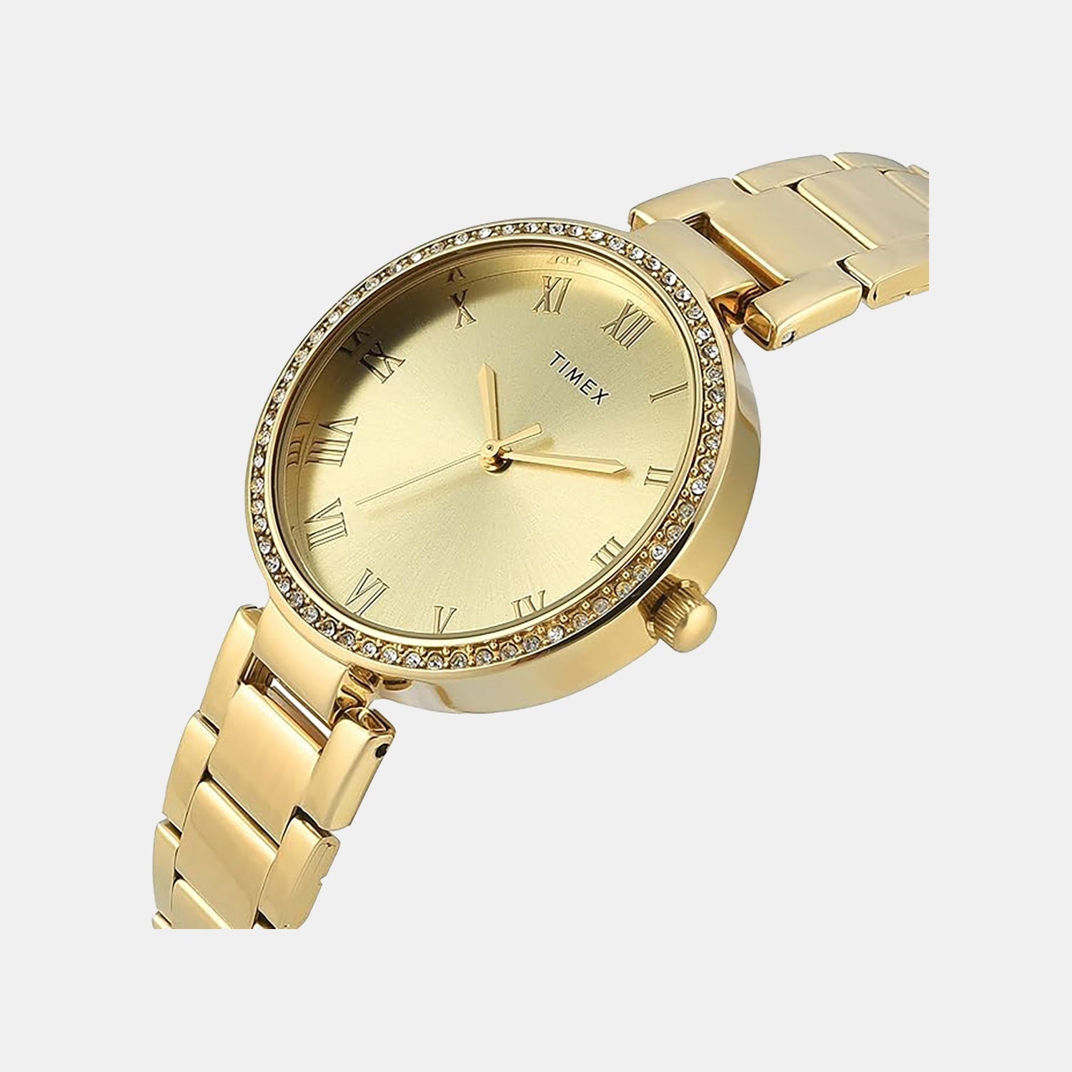 Timex Trendline Women Quartz Dial Analog Stainless Steel Watch Twel18715
