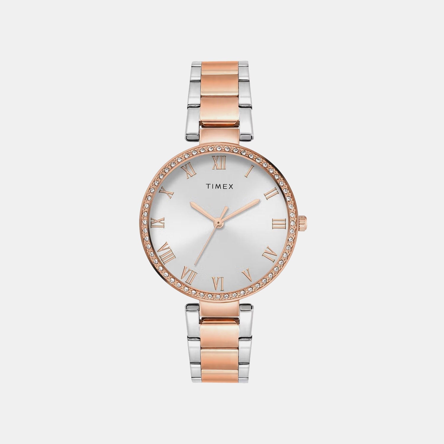 Timex Trendline Women Quartz Dial Analog Stainless Steel Watch Twel18717