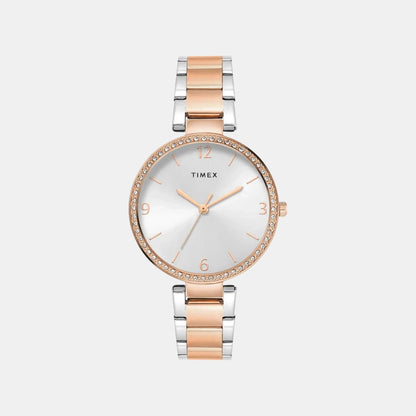 Timex Trendline Women Quartz Dial Analog Stainless Steel Watch Twel18720