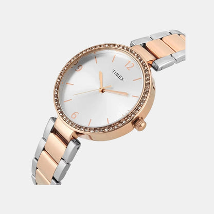 Timex Trendline Women Quartz Dial Analog Stainless Steel Watch Twel18720