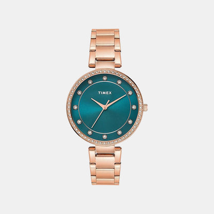 Timex Trendline Women Quartz Dial Analog Stainless Steel Watch Twel18727