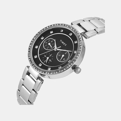Timex Trendline Women Quartz Dial Multi-Function Stainless Steel Watch Twel18728