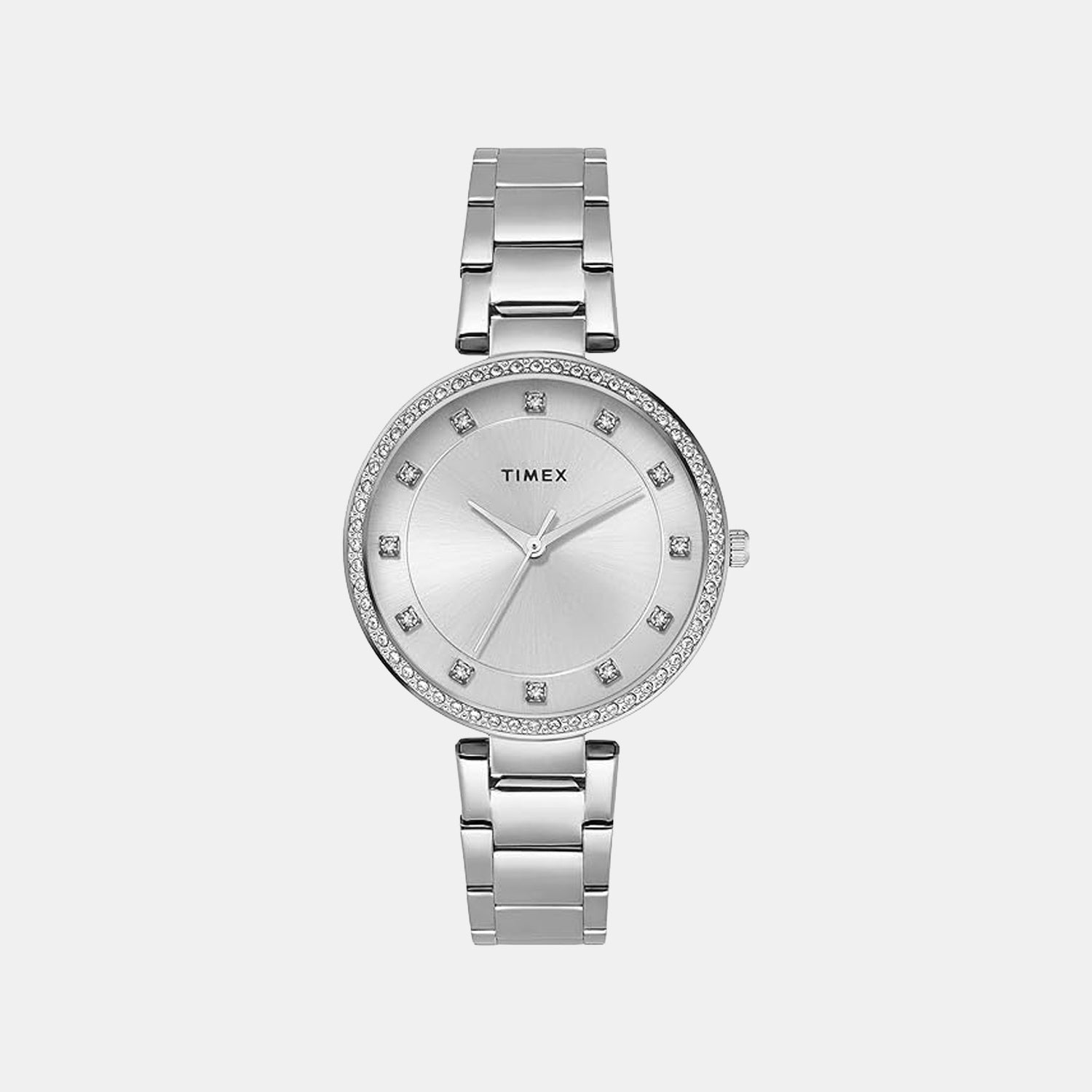 Timex Trendline Women Quartz Dial Analog Stainless Steel Watch Twel18730