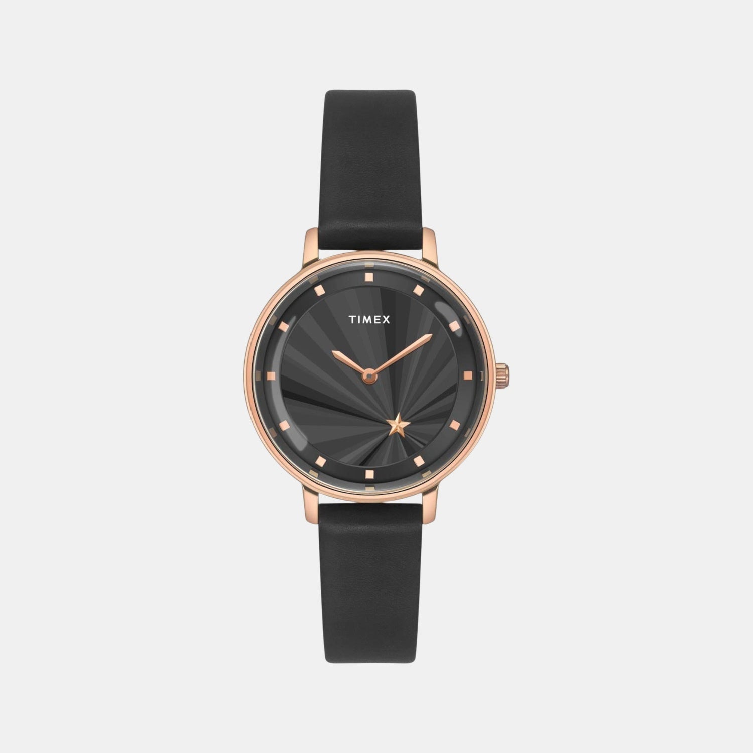 Timex Fashion Women Quartz Dial Analog Leather Watch Twel19101