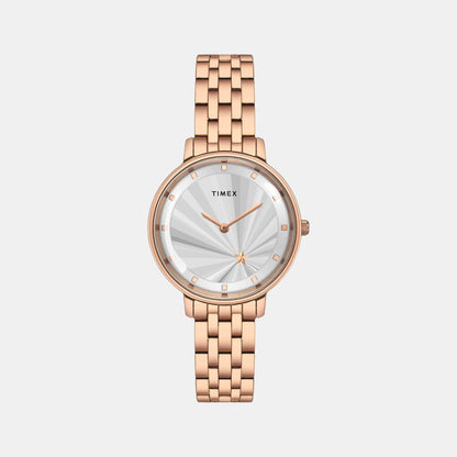 Timex Trendline Women Quartz Dial Analog Stainless Steel Watch Twel19102
