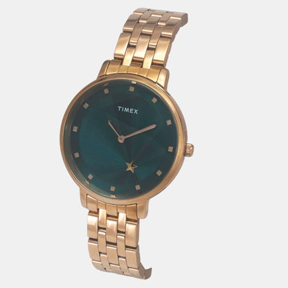 Timex Trendline Women Quartz Dial Analog Stainless Steel Watch Twel19103