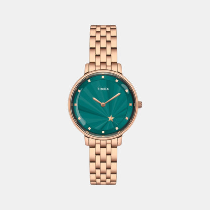 Timex Trendline Women Quartz Dial Analog Stainless Steel Watch Twel19103