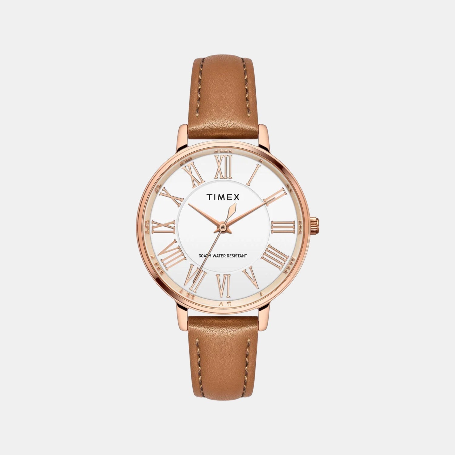 Timex Trendline Women Quartz Dial Analog Leather Watch Twel19105