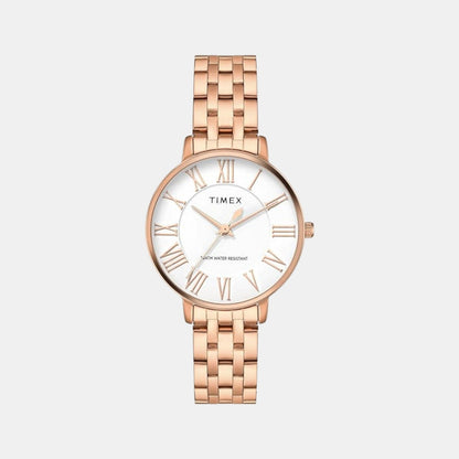 Timex Trendline Women Quartz Dial Analog Stainless Steel Watch Twel19108