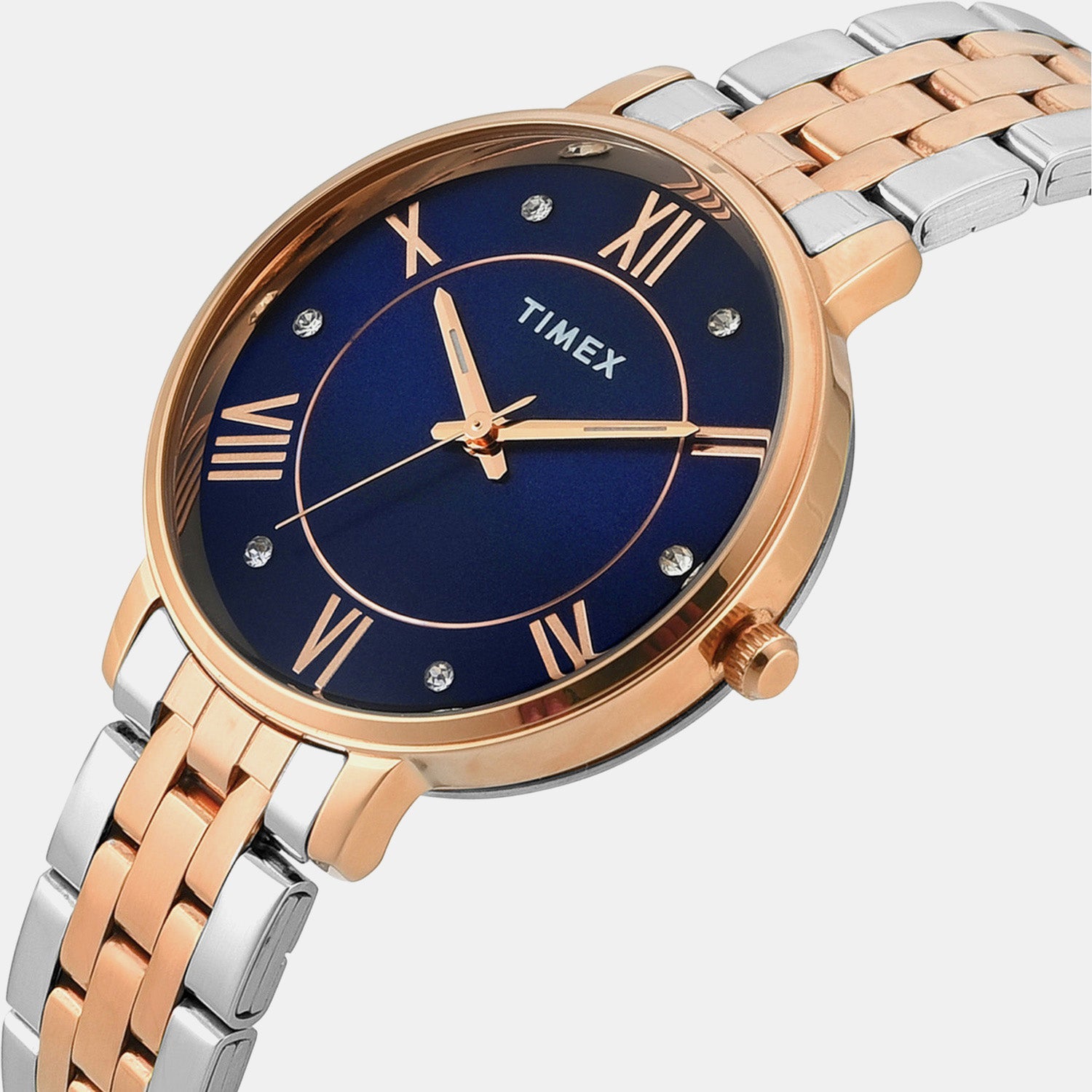 Timex Trendline Women Quartz Dial Analog Stainless Steel Watch Twel19110