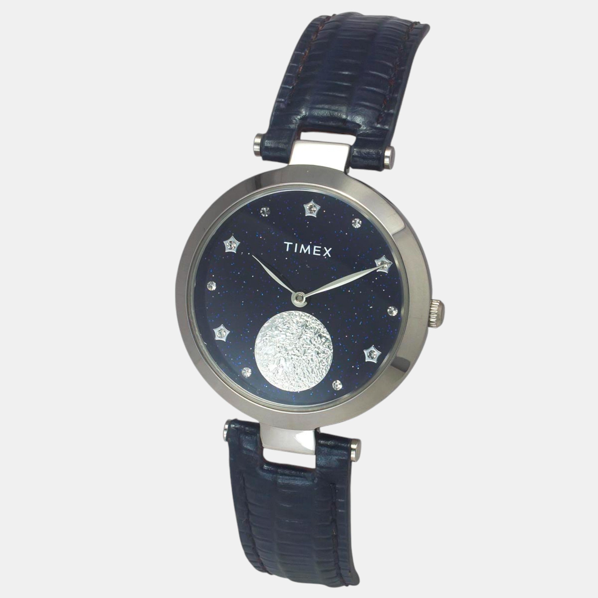 Timex Fashion Women Quartz Dial Analog Leather Watch Twel19202