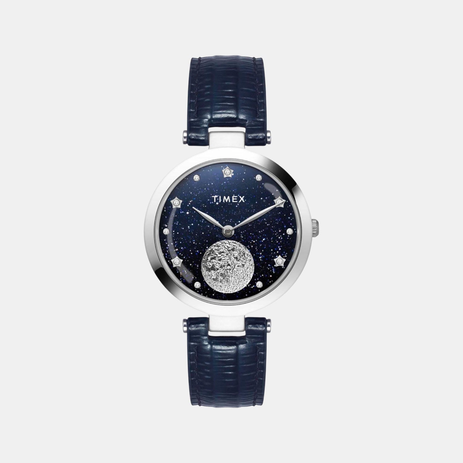 Timex Fashion Women Quartz Dial Analog Leather Watch Twel19202