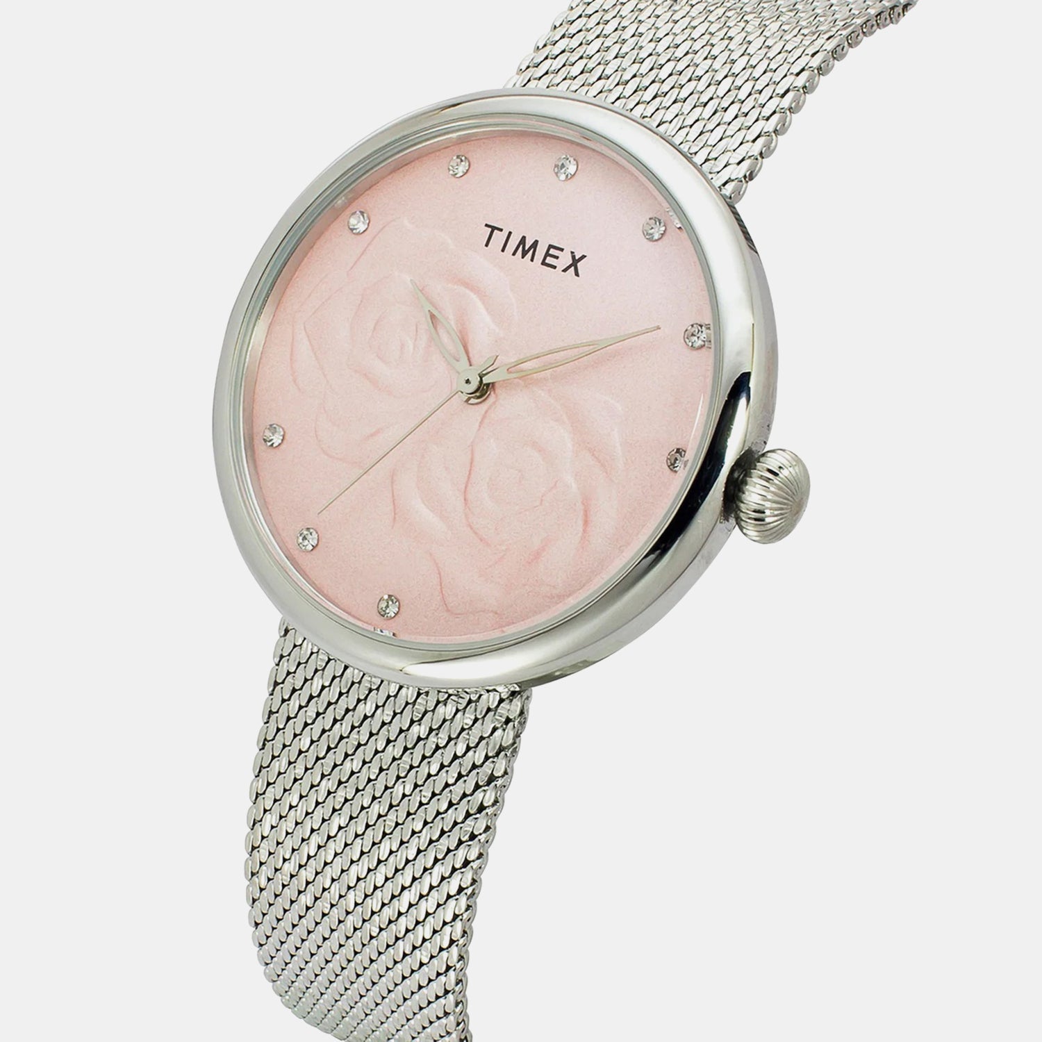 Timex Trendline Women Quartz Dial Analog Stainless Steel Watch Twel19300