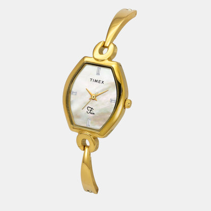Timex Fria Women Quartz Dial Analog Brass Watch Twel19701