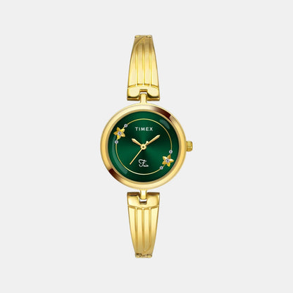 Timex Fria Women Quartz Dial Analog Brass Watch Twel19801