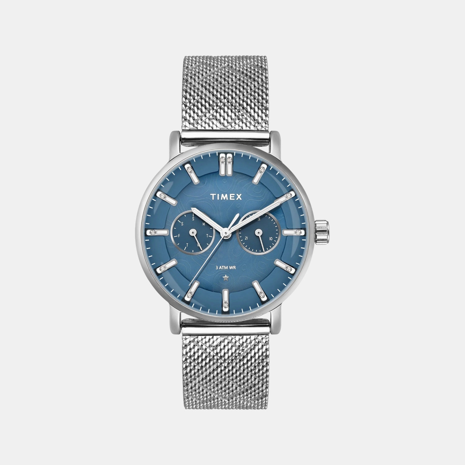 Timex Trendline Women Quartz Dial Multi-Function Stainless Steel Watch Twel20301