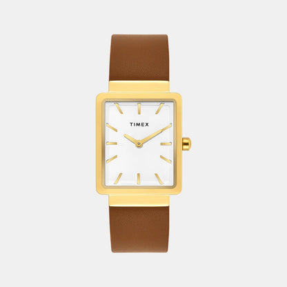 Timex Trendline Women Quartz Dial Analog Leather Watch Twel20700