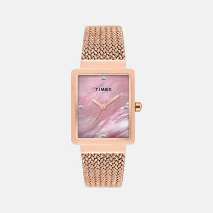 Timex Trendline Women Quartz Dial Analog Stainless Steel Watch Twel20704