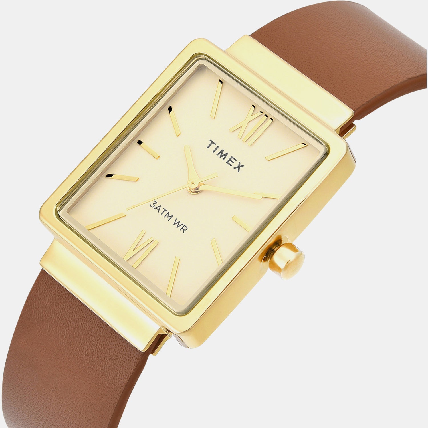 Timex Trendline Women Quartz Dial Analog Leather Watch Twel20707