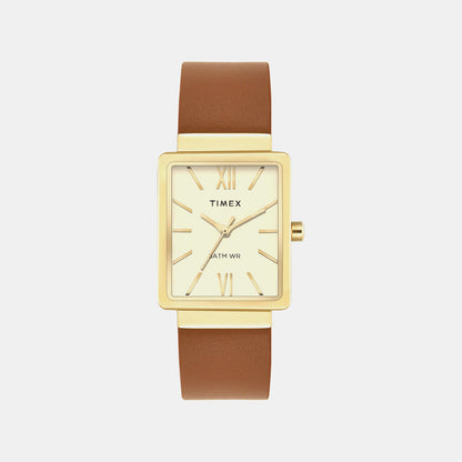 Timex Trendline Women Quartz Dial Analog Leather Watch Twel20707