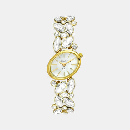 Timex Fria Women Quartz Dial Analog Brass Watch Twel20901