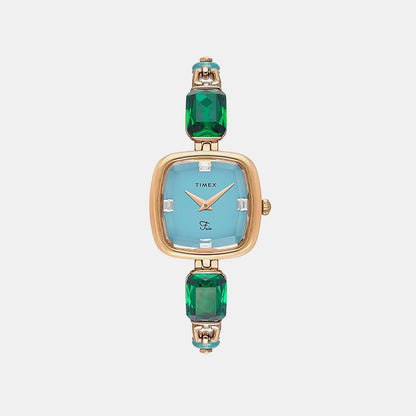 Timex Fria Women Quartz Dial Analog Brass Watch Twel21201