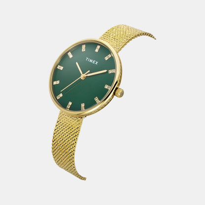 Timex Trendline Women Quartz Dial Analog Stainless Steel Watch Twel21501