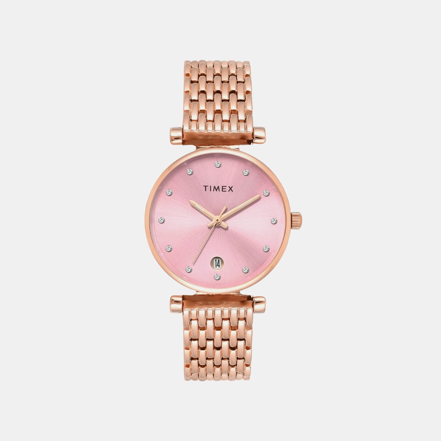 Timex Trendline Women Quartz Dial Analog Brass Watch Twel21601