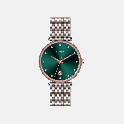 Timex Trendline Women Quartz Dial Analog Brass Watch Twel21603