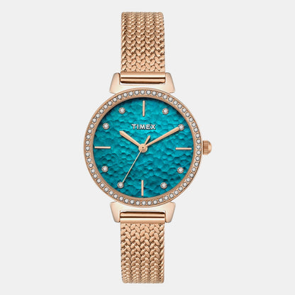 Timex Trendline Women Quartz Dial Analog Stainless Steel Watch Twel22305