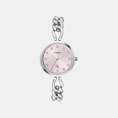 Timex Fria Women Quartz Dial Analog Brass Watch Twel23800