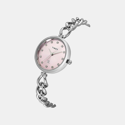 Timex Fria Women Quartz Dial Analog Brass Watch Twel23800